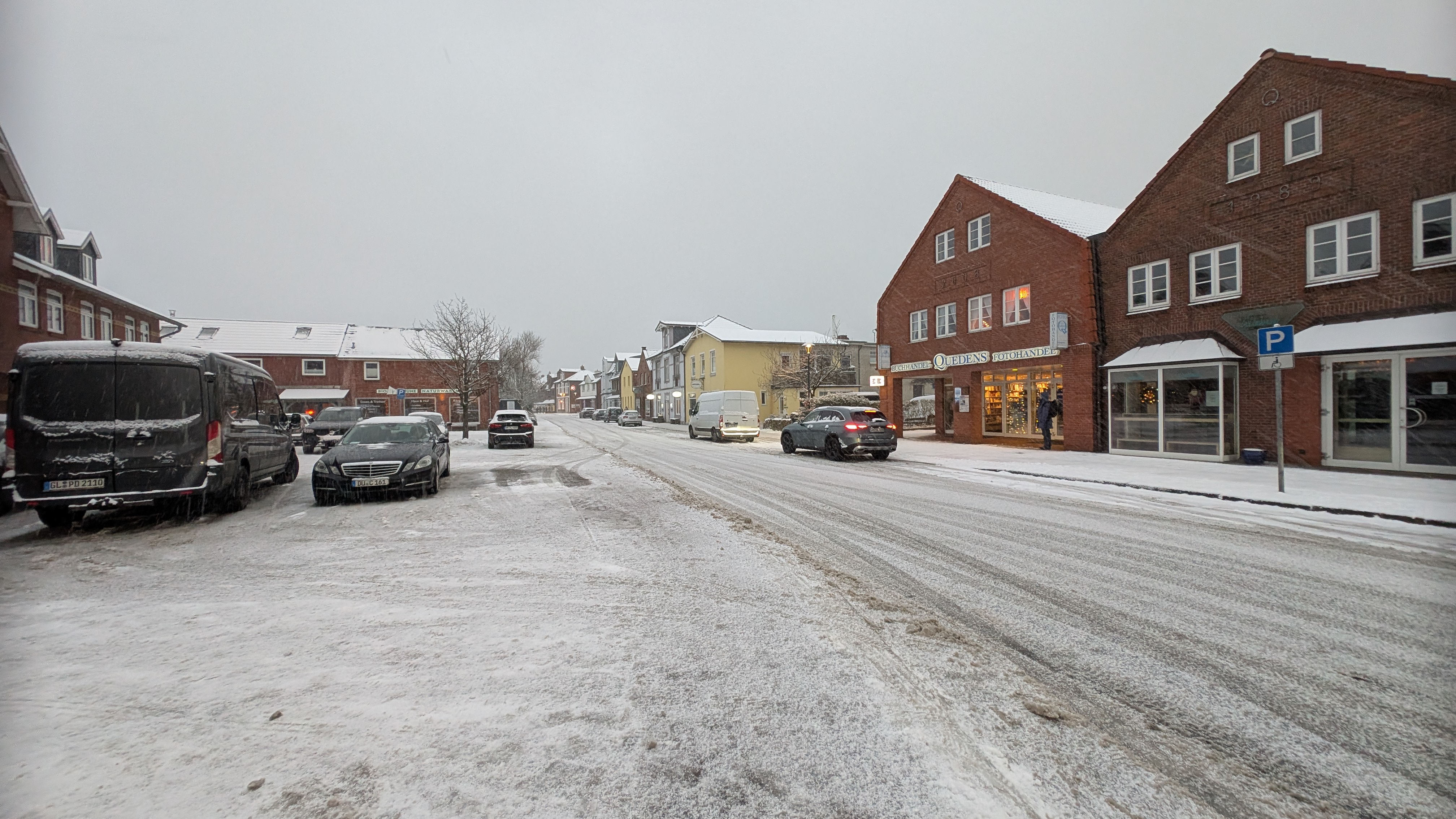 Inselstraße in Wittdün